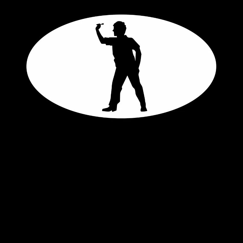 Semicircle - Darts player -
