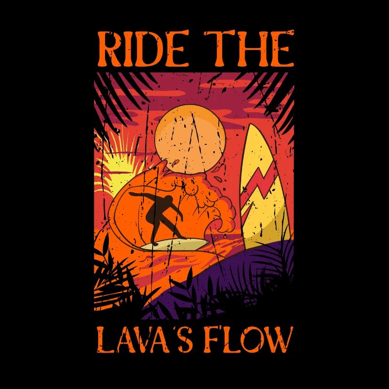 Ride the lava's flow - Volcano