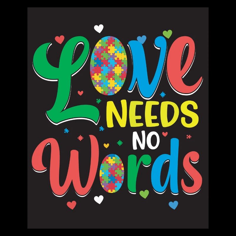 Love needs no words. Universal language