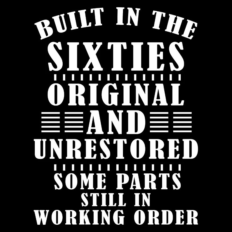 Construit sixties original 50th birthday
