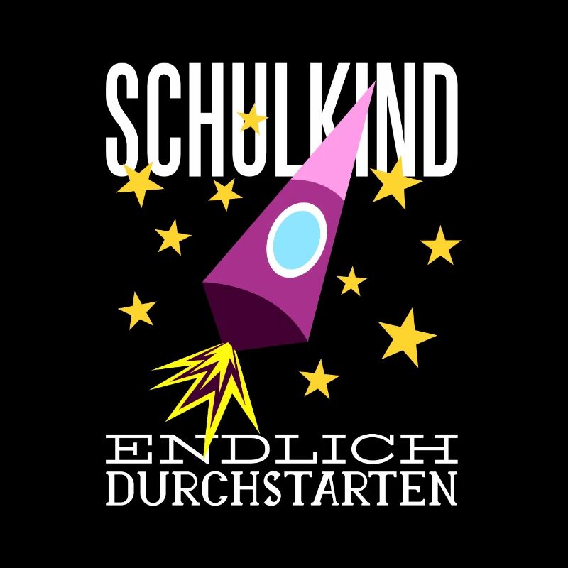 Schulkind Endlich Durchstarten