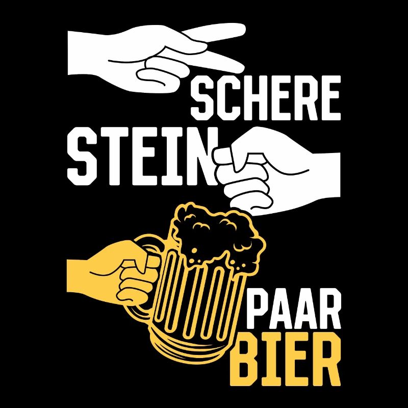 Schere, Stein, Paar, Bier - das perfekte Outfit