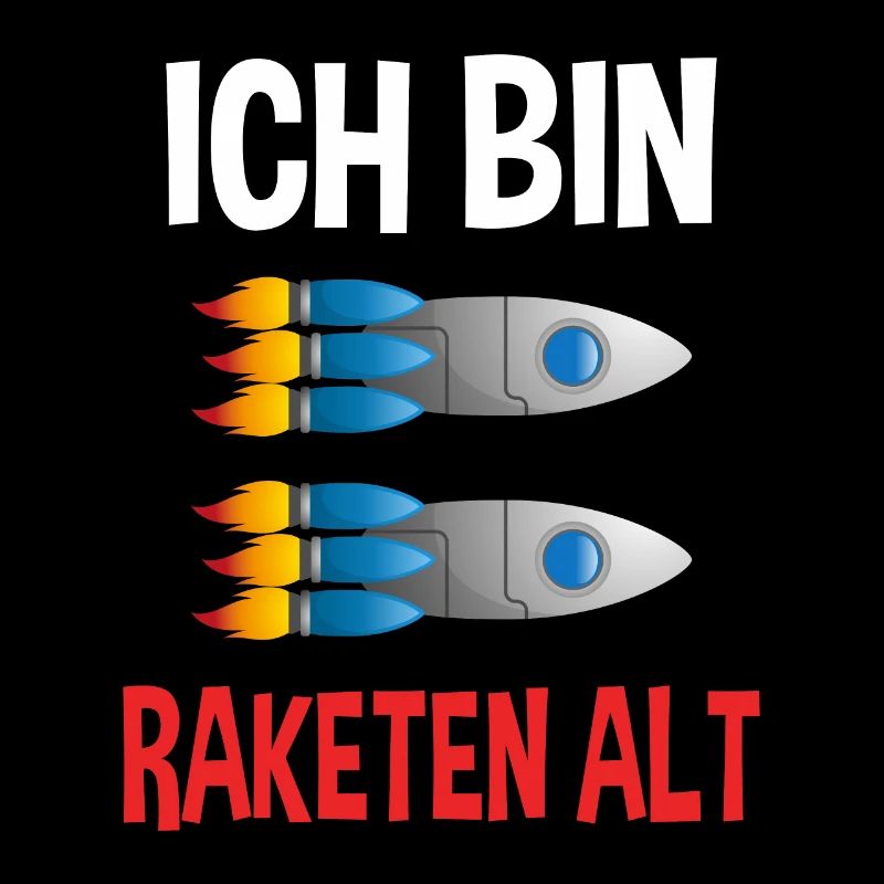 Sonnensystem 2. Geburtstag Universum Rakete