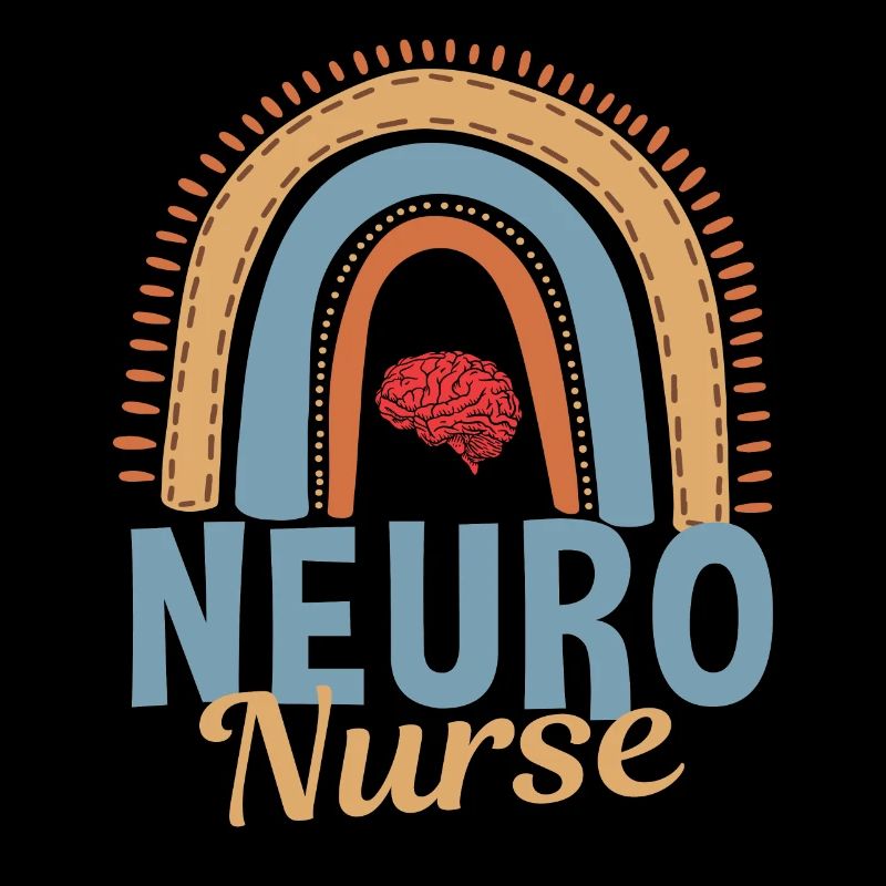Neuro Krankenschwester Regenbogen