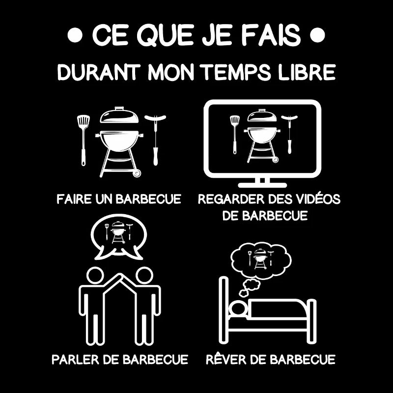 barbecue temps libre cadeau grilladin