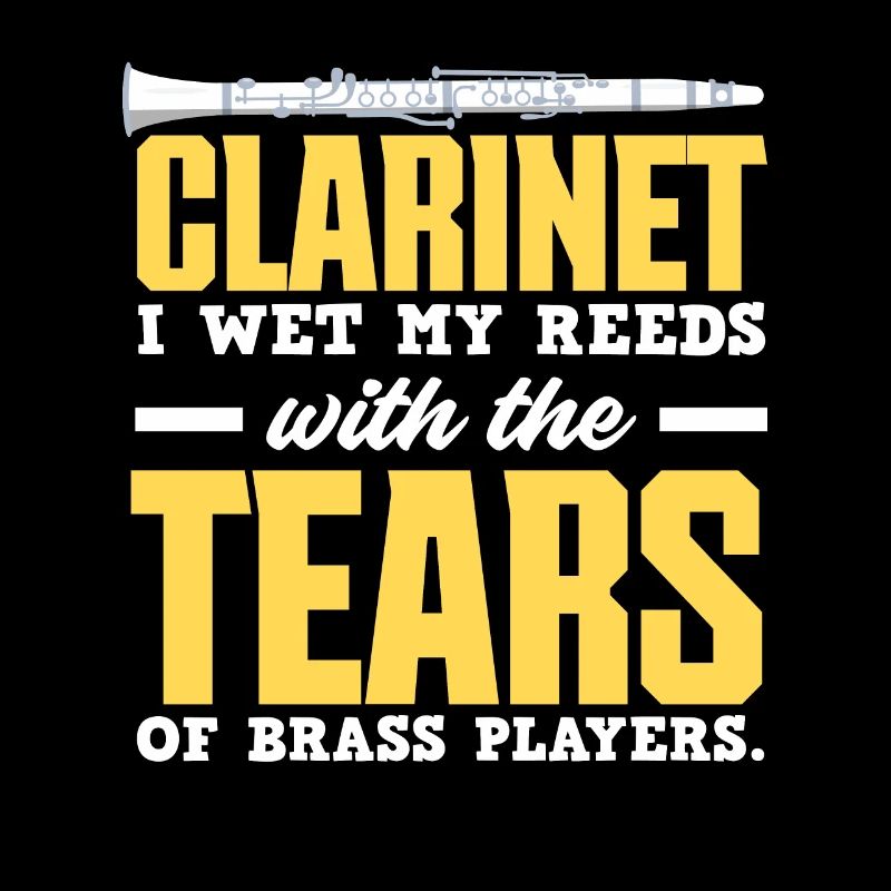 Clarinet Player Musical Instrument Gift Idea