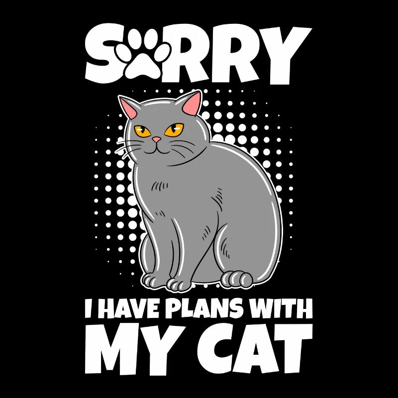 Désolé, j’ai des projets avec mon chat