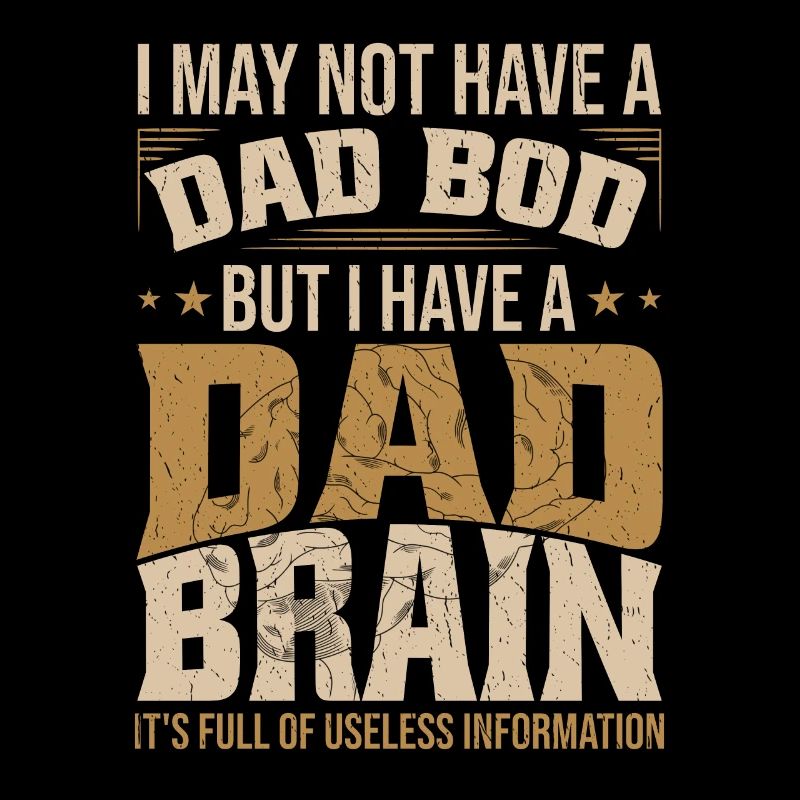 Funny Dad Bod Father's Day Dad
