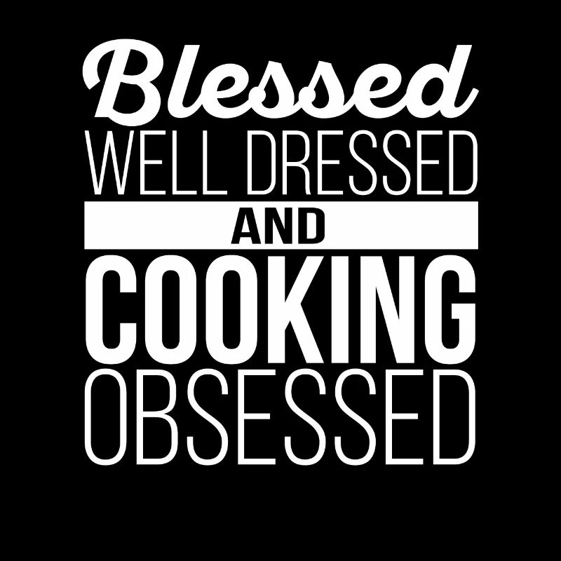 , well-dressed, and obsessed with cooking