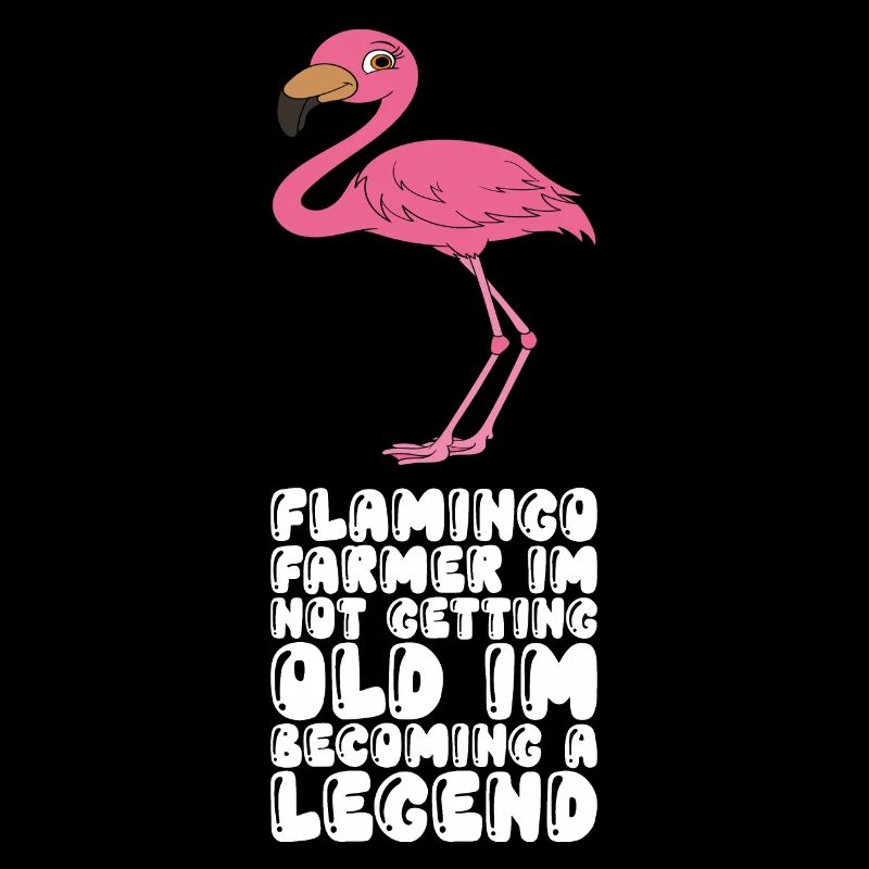 Lustiger Flamingo
