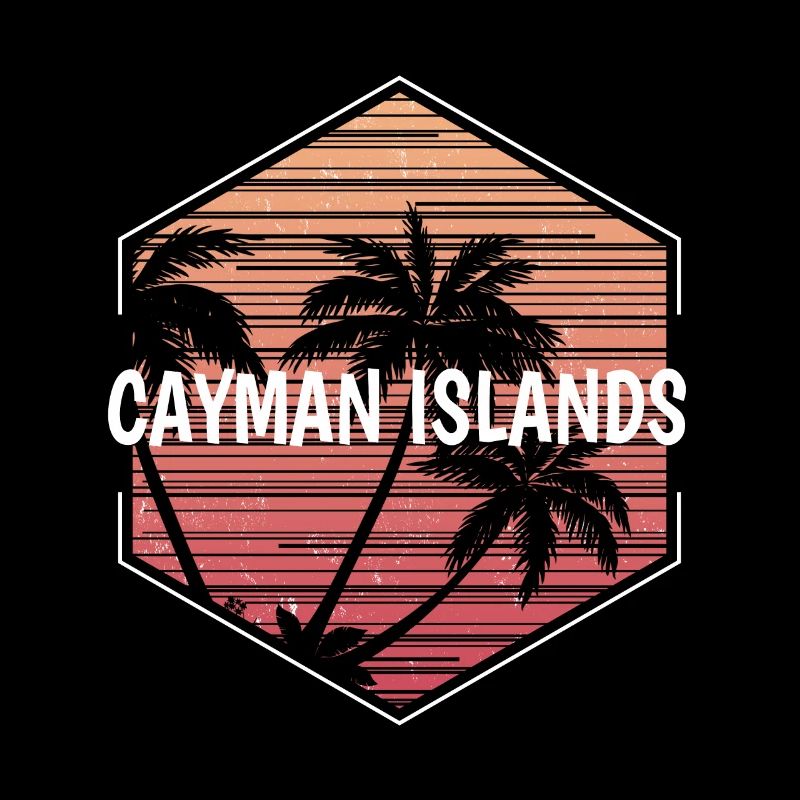 Souvenirs de vacances à la plage des îles Caïmans