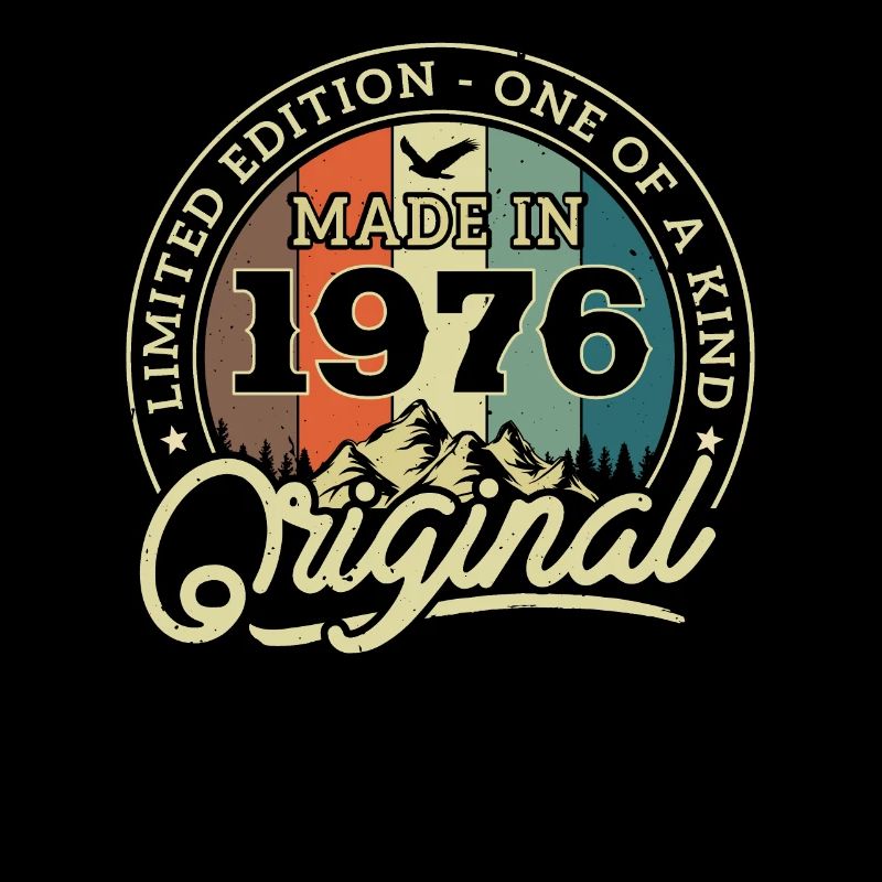 Cadeau d’anniversaire rétro '76