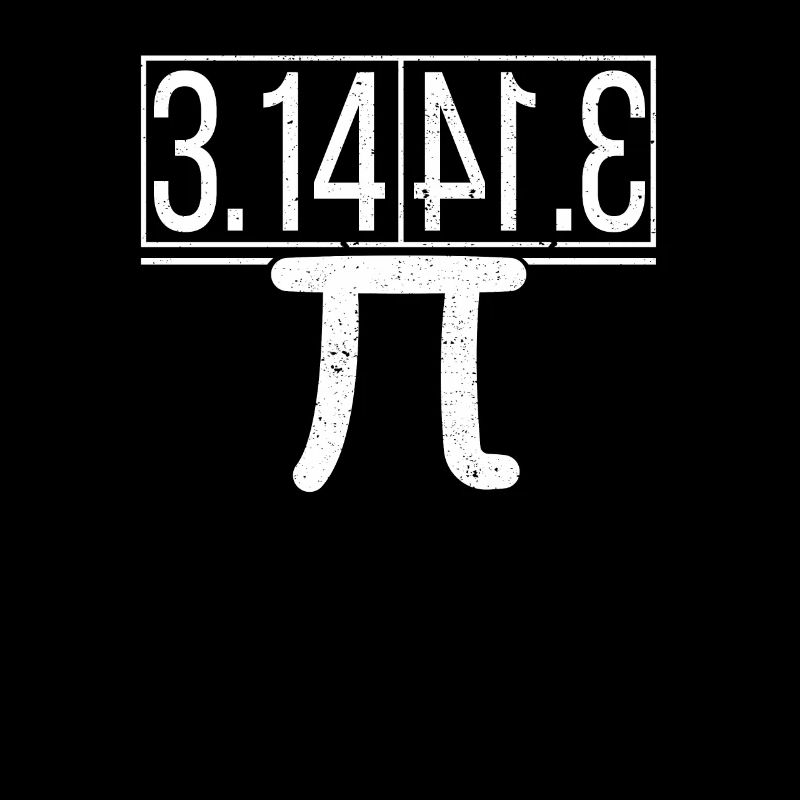 Happy Pi Day Mirror Image 3.14 Pie Cool Math