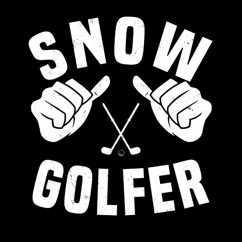 Snow Golfer T-Shirt