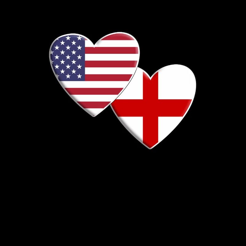 États-Unis Américain Angleterre Anglais Royaume-Uni Drapeau Patriotique