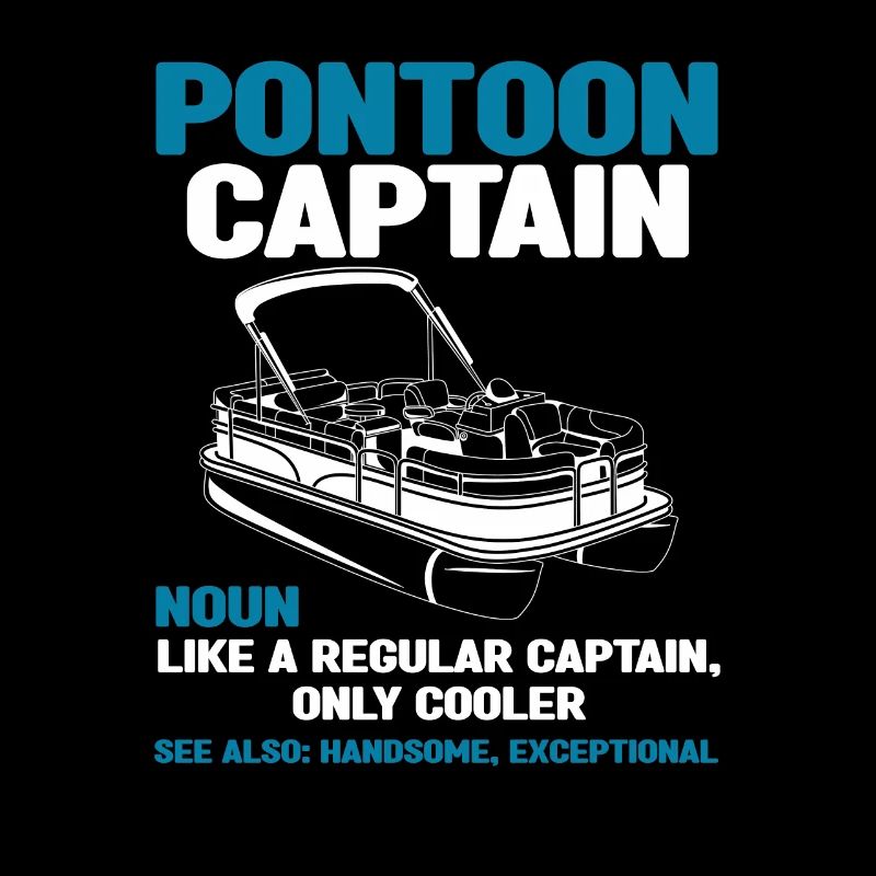 Ponton Capitaine Définition Pontons de bateau drôle