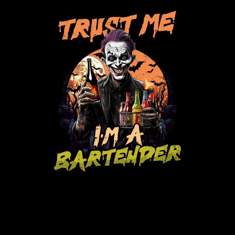 Halloween Barkeeper Trust I'm Bartender
