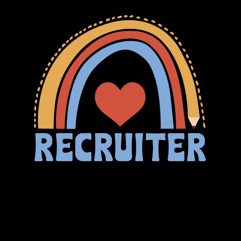 Recruiter Boho Regenbogen Kostüm