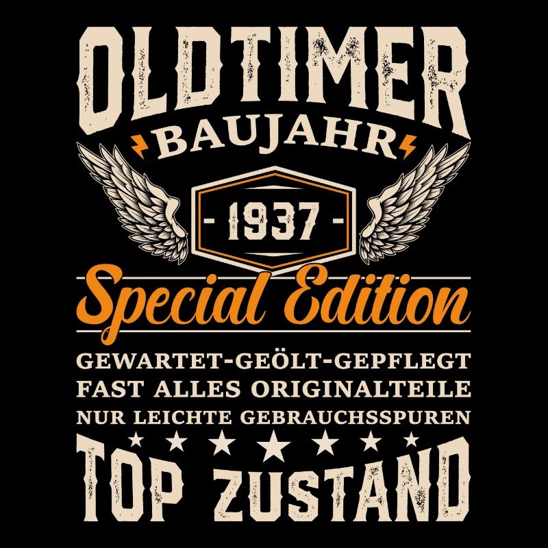 1937 Oldtimer Geschenk