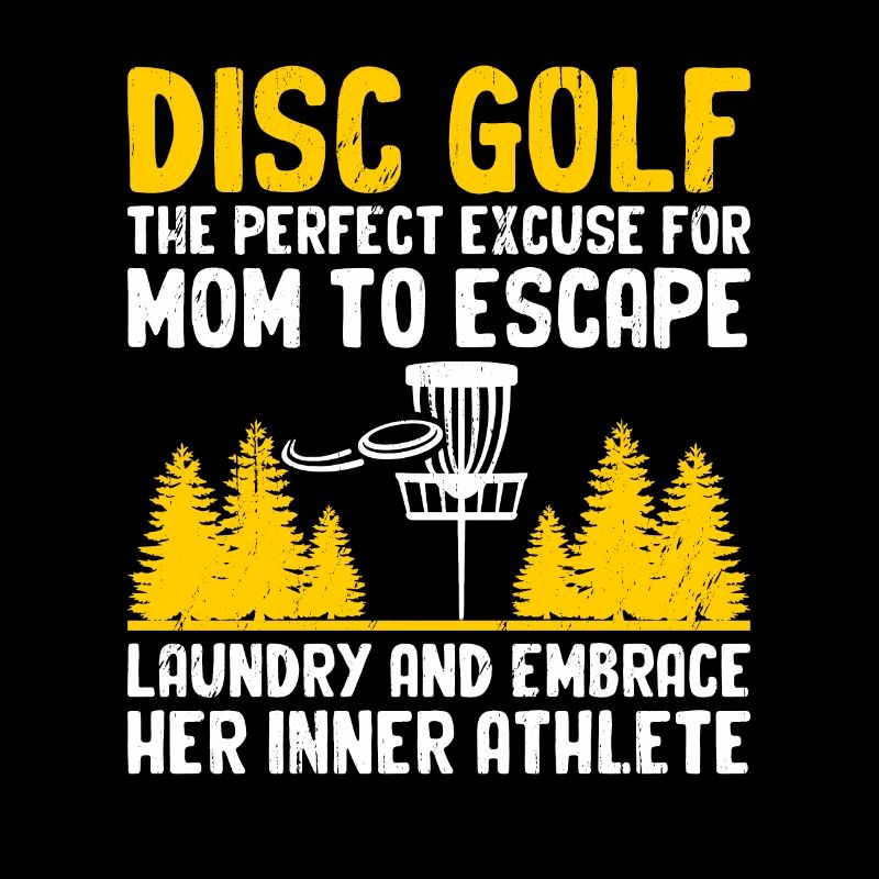 Disc Golf Player Disc Golfer Frisbee Player Par Pu
