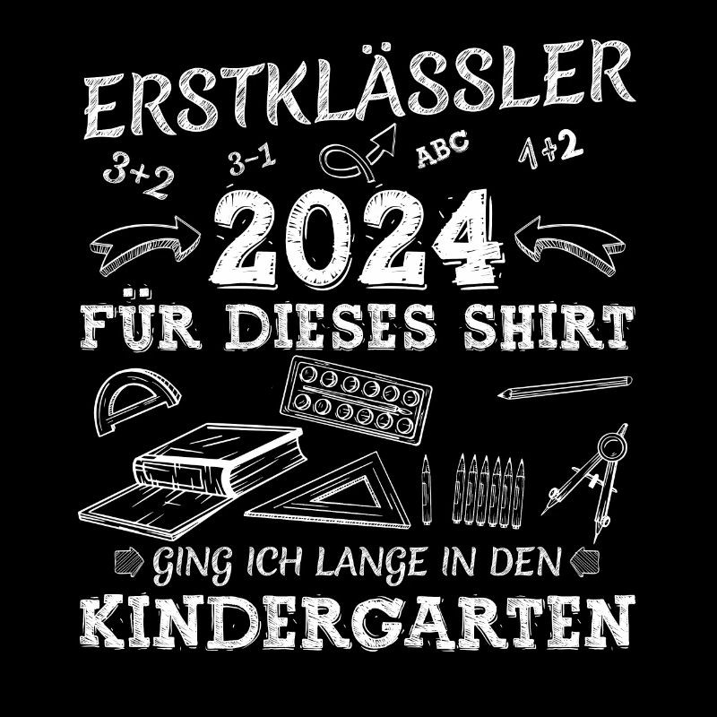 Erstklässler lange im Kindergarten 2024 Geschenk