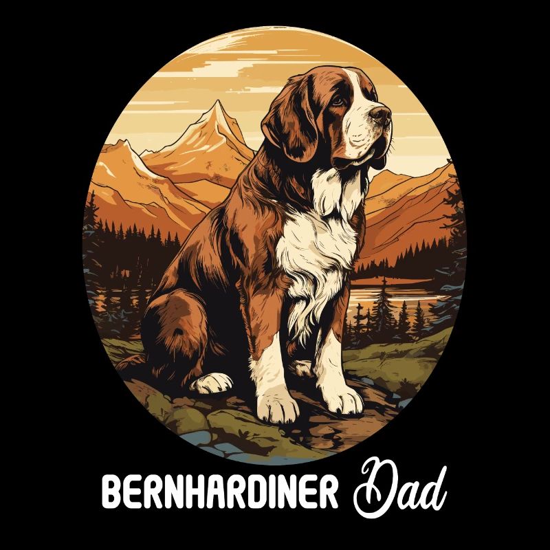 Hund Bernhardiner