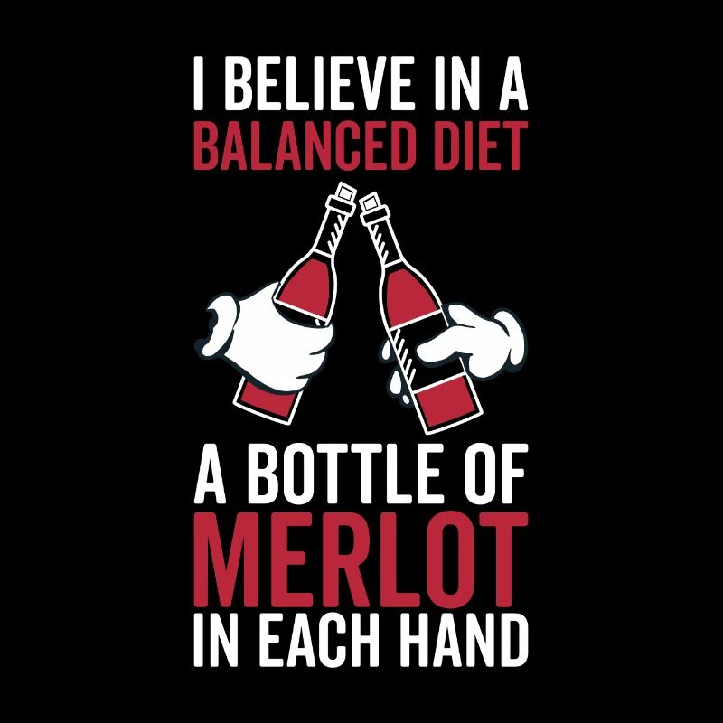Bouteille Régime Équilibré Merlot Lover