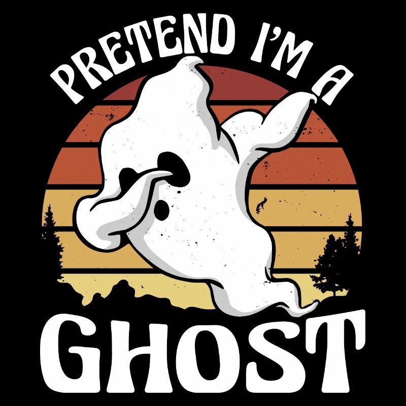 Niedliches Dabbing Ghost Halloween-Kostüm, tu so, als wäre ich