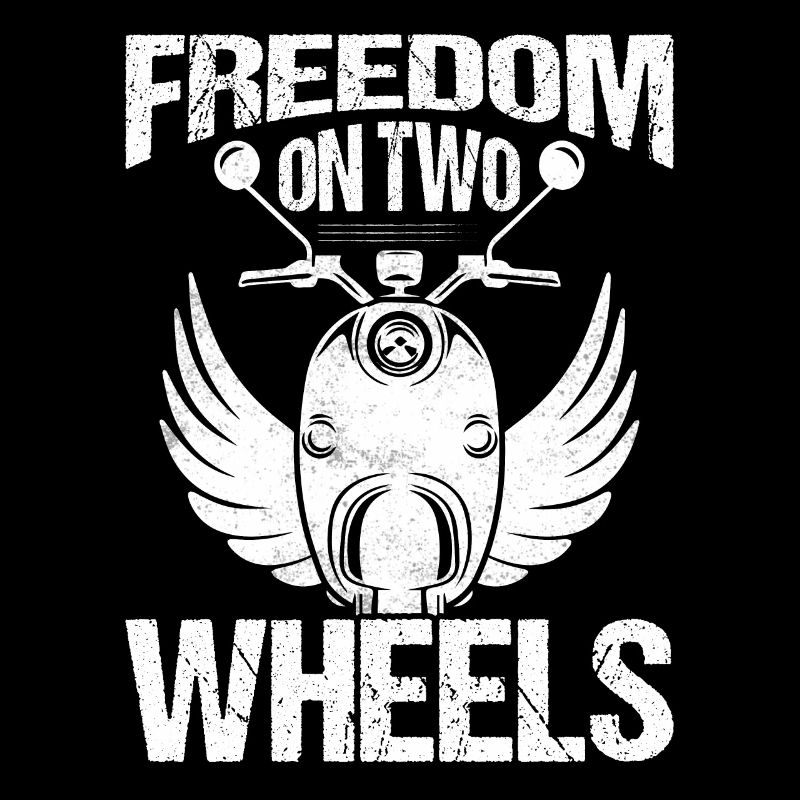 Freedom On Two Wheels Moped Scooter