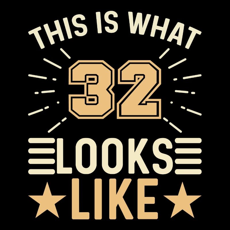 ressemble à - 32 ans 32e anniversaire