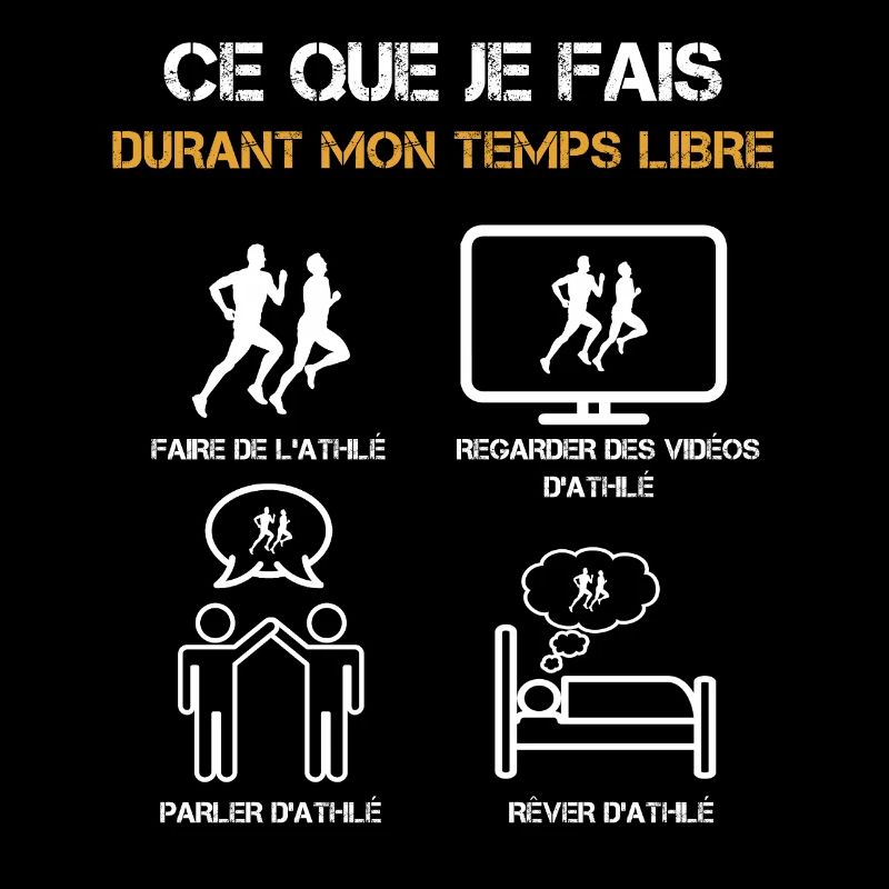 ce que je fais durant mon temps libre athlé
