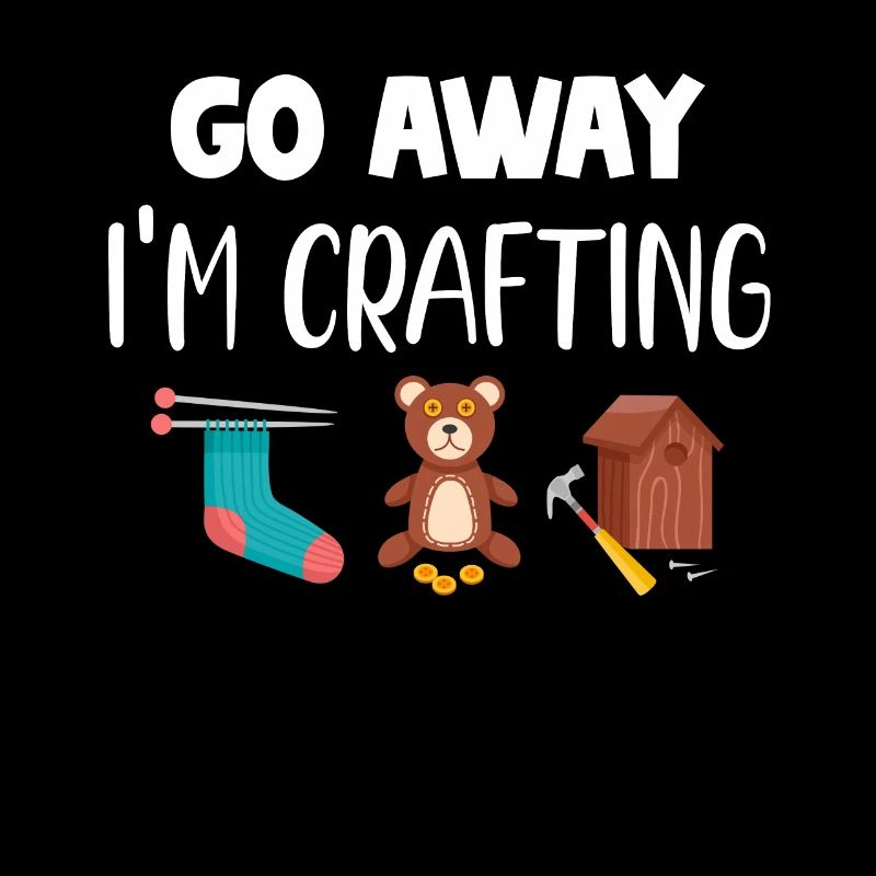 Go away, I'm making pottery, scrapbooking,