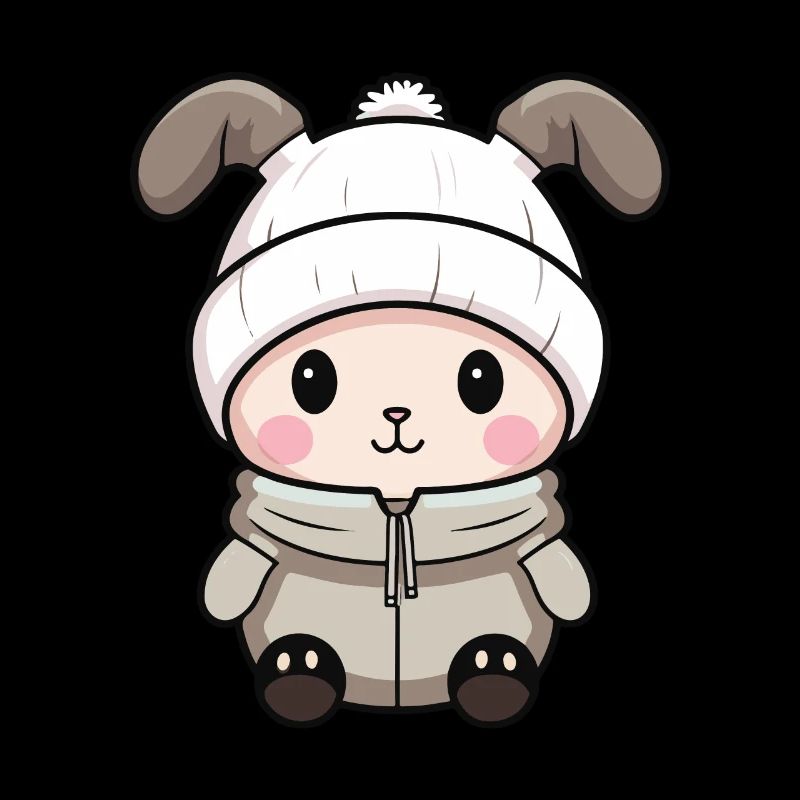 Hase Winter Comic