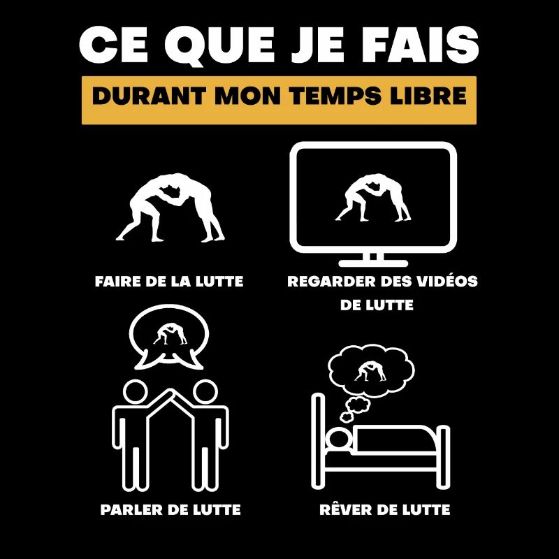 durant temps libre Lutte