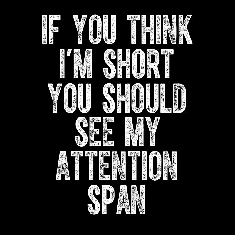 Short Attention Span ADHD Awareness Funny