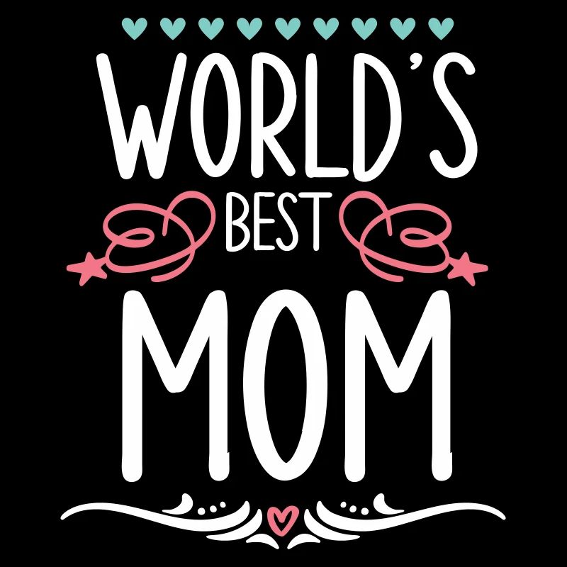 World´s Best Mom Muttertagsgeschenk Mami Mama Mom