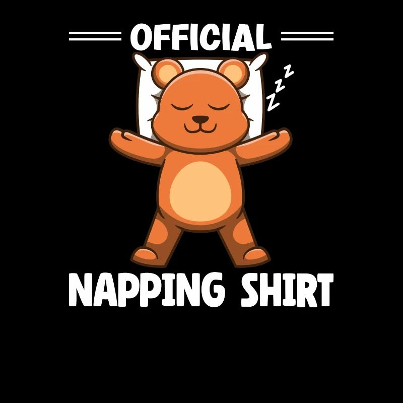 Sleeping Sloth Lover Cute Bear Napping