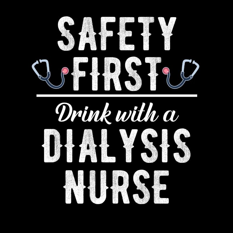 Safety First Drink Mit Einer Dialyseschwester