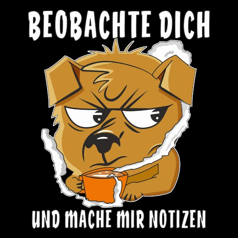 Beobachte dich und mache mir Notizen