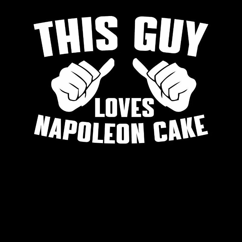 This guy loves Napoleon cake