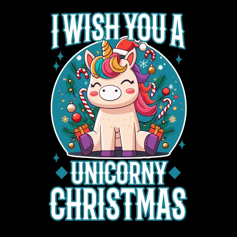 Je vous souhaite un Noël de Licorne