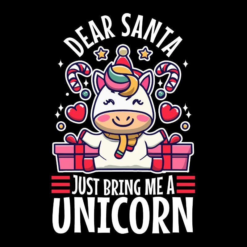 Cher Père Noël, apporte-moi une licorne