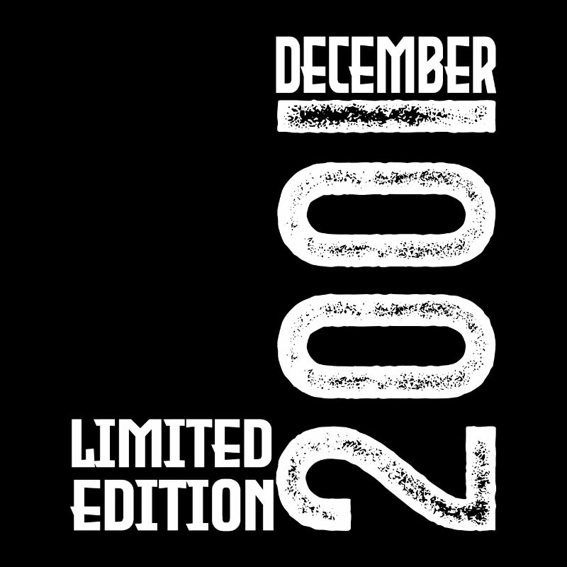 Geburtstagsgeschenk Dezember 2001. Dezember 2001.