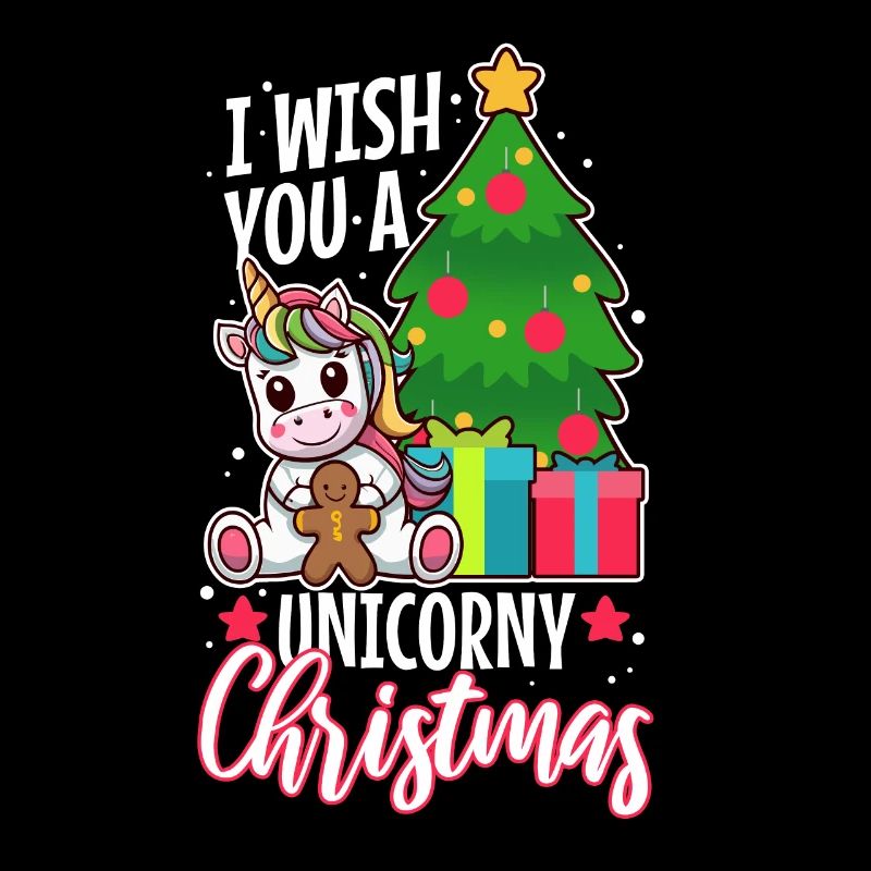 Je vous souhaite un Noël de Licorne