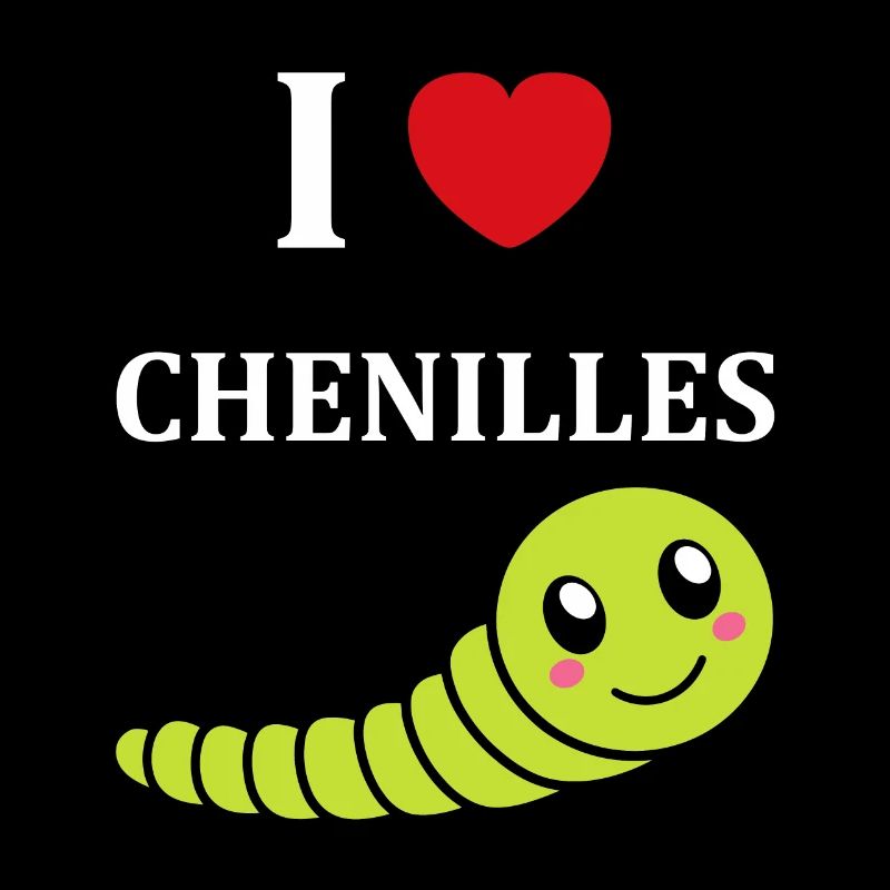 Chenilles insecte Amour petite chenille