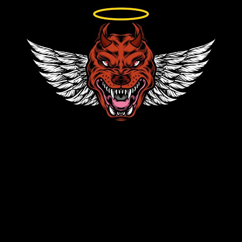 Devil Rottweiler Dog T-Shirt