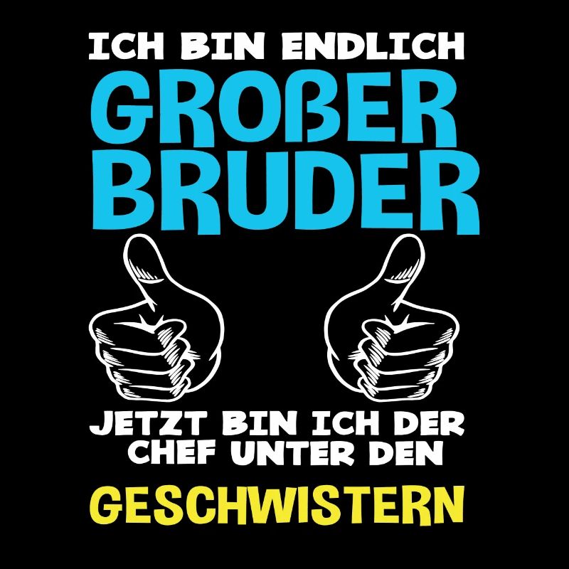 Ich Bin Endlich Großer Bruder Geschenk Sohn