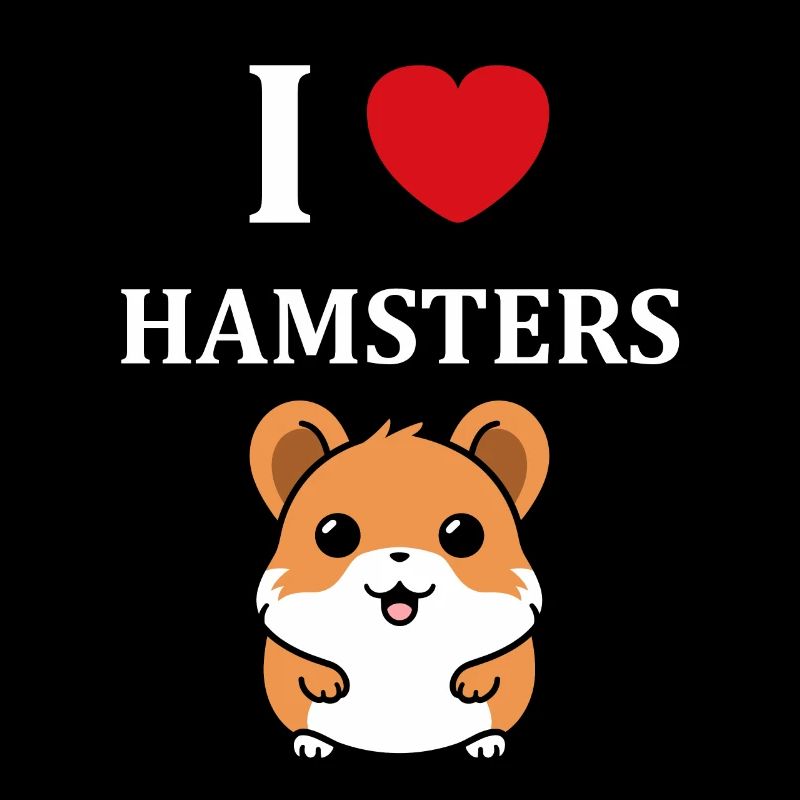 Mignon Humour petit hamster