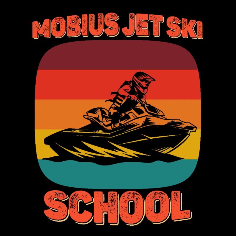Mobius Jet Ski School Jet Ski Funny Weekend Jetski