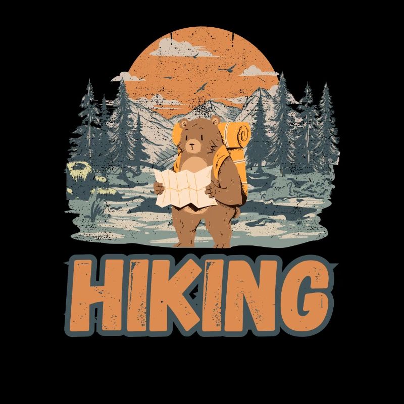 Hiking Brown bear Explorer